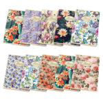 Quaderno Nature Flowers - A5 - 5 mm - 42 fogli - 80 gr - Pigna