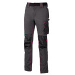 Pantaloni da donna Atom Lady - taglia M - grigio/fucsia - U-Power