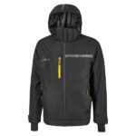 Giacca Wink - idrorepellente - taglia XL - nero/giallo - U-Power