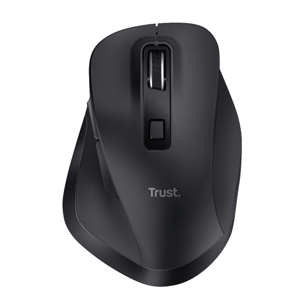 MD_98143 Mouse wireless Fyda - ricaricabile - nero - Trust - immagine 1