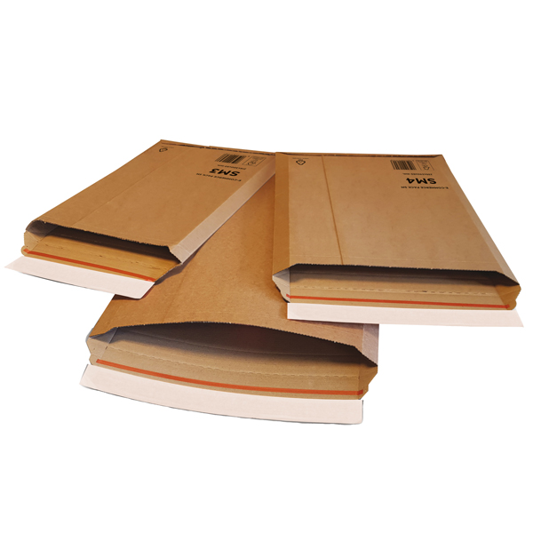 MD_98207 Busta e-commerce pack - 28,5 x 40 x 6 cm - cartone microonda - avana - Blasetti - conf. 25 pezzi - immagine 1