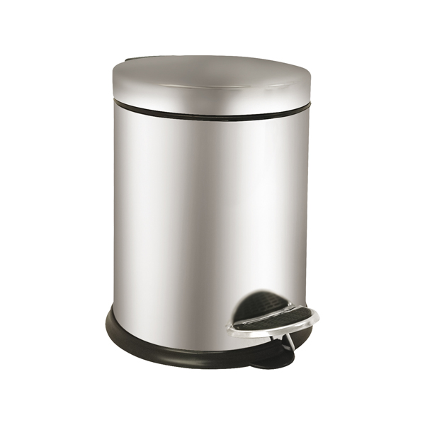 MD_98490 Pattumiera a pedale Bin Basic - 3 L - acciaio inox - Medial - immagine 1