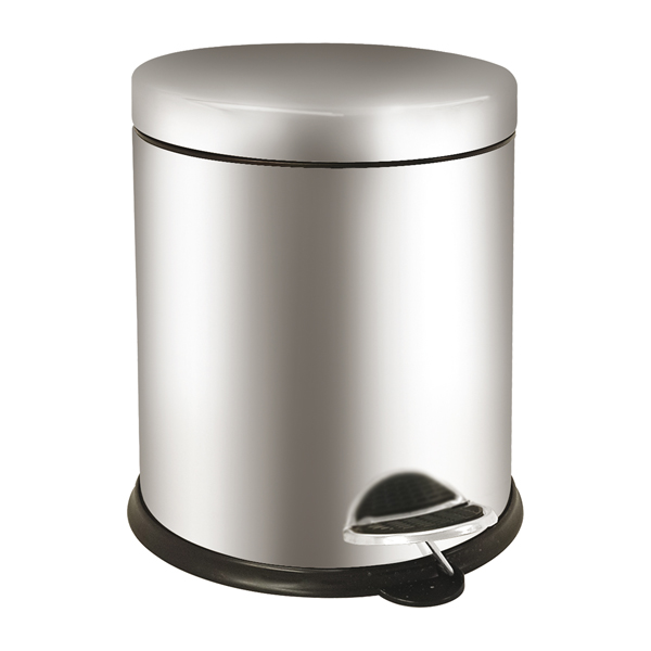 MD_98491 Pattumiera a pedale Bin Basic - 5 L - acciaio inox - Medial - immagine 1