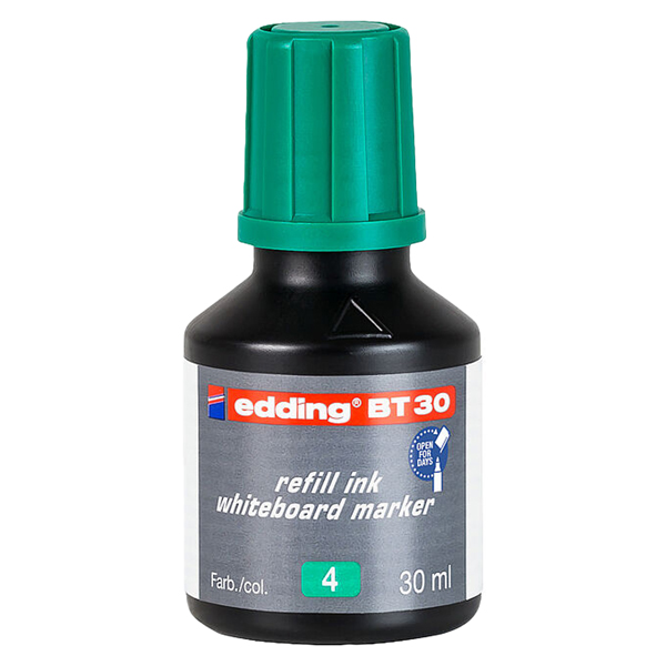 MD_98600 Ricarica inchiostro marcatore BT30 - 30 ml - verde - Edding - immagine 1