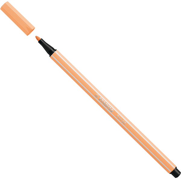 MD_98714 Pennarello Pen 68 - arancione pastello - 25 - Stabilo - immagine 1