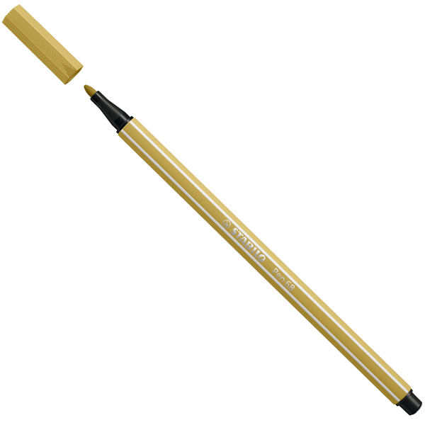 MD_98716 Pennarello Pen 68 - cachi - 66 - Stabilo - immagine 1