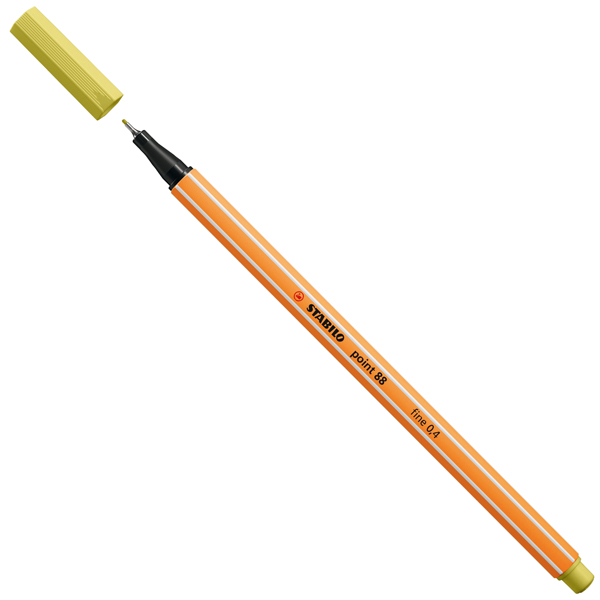 MD_98727 Fineliner Point 88 - tratto 0,4 mm - senape 67 - Stabilo - immagine 1