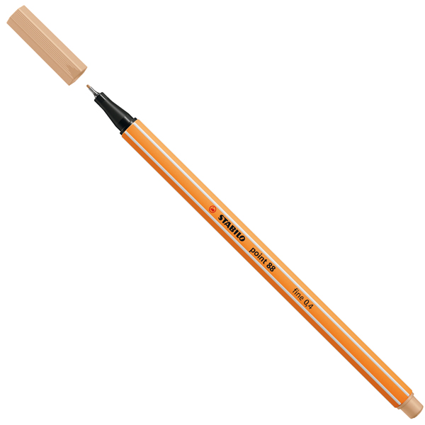 MD_98729 Fineliner Point 88 - tratto 0,4 mm - beige 86 - Stabilo - immagine 1