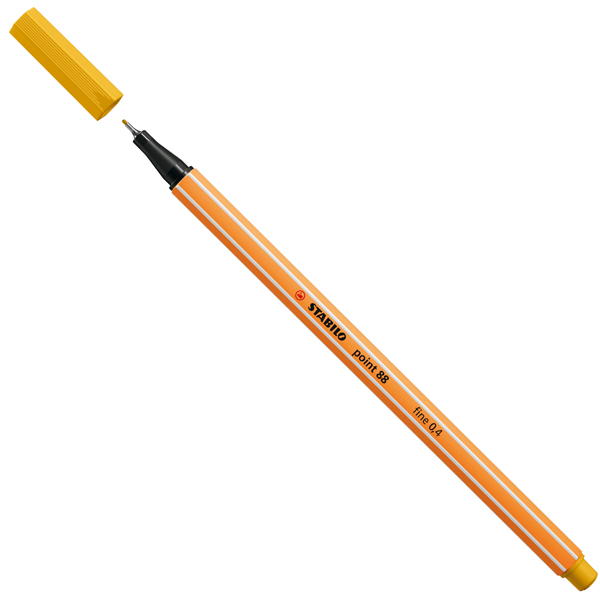 MD_98730 Fineliner Point 88 - tratto 0,4 mm - curry 87 - Stabilo - immagine 1