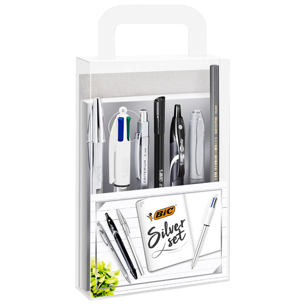 MD_98783 Set scrittura Silver Set - Bic - immagine 1