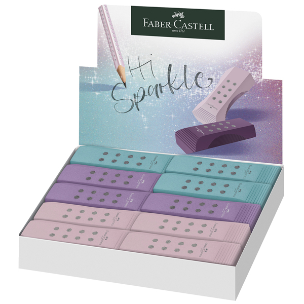 MD_98864 Gomma RollOn Sparkle - colori assortiti - Faber-Castell - immagine 1