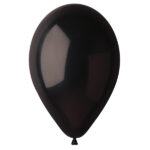 Palloncino - diametro 26 cm - lattice - nero - Big Party - conf. 25 pezzi