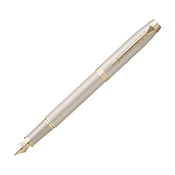 MD_99374 Penna stilografica IM Monochrome - punta M - champagne - Parker - immagine 1