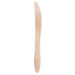 Coltello monouso in legno - 16,5 cm - Signor Bio - conf. 100 pezzi