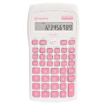 Calcolatrice scientifica OS 134/10 BeColor - bianco - tasti rosa - Osama