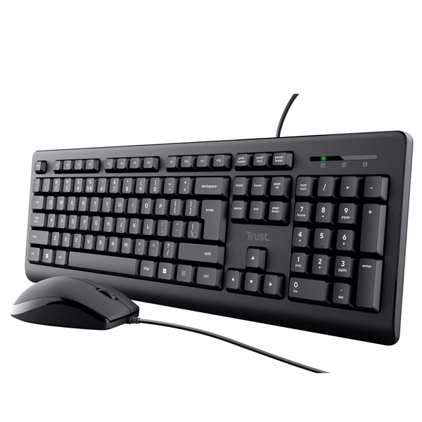 MD_99578 Set tastiera + Mouse a filo Primo - Trust - immagine 1