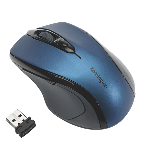 MD_99654 Mouse wireless Pro Fit - di medie dimensioni - blu zaffiro - Kensington - immagine 1