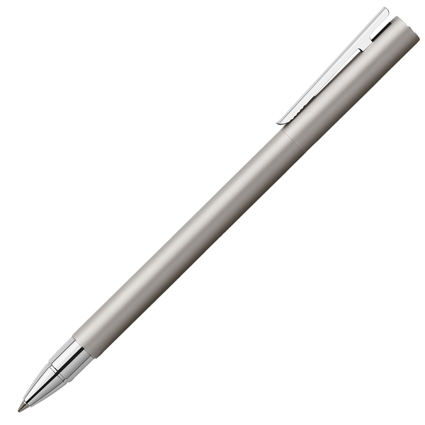 MD_99923 Penna roller Neo slim - punta 0,7 mm - fusto acciaio - Faber-Castell - immagine 1
