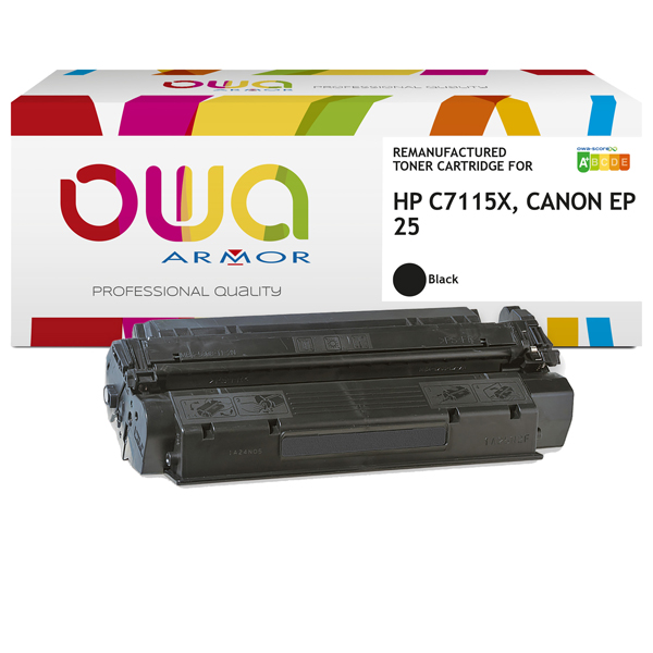 MD_ARMK11894 Armor - Toner Compatibile per Hp C7115X - Nero - 3.500 pag - immagine 1