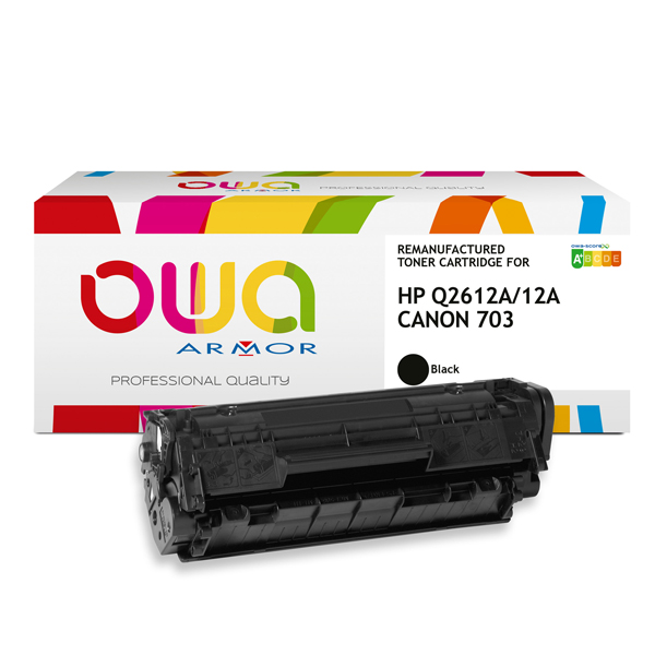 MD_ARMK11997 Armor - Toner Compatibile per Hp - Nero - Q2612A - 2.000 pag - immagine 1