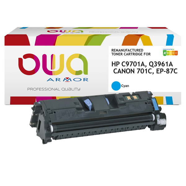 MD_ARMK11999 Armor - Toner Compatibile per Hp Q3961A - Ciano - 4.000 pag - immagine 1
