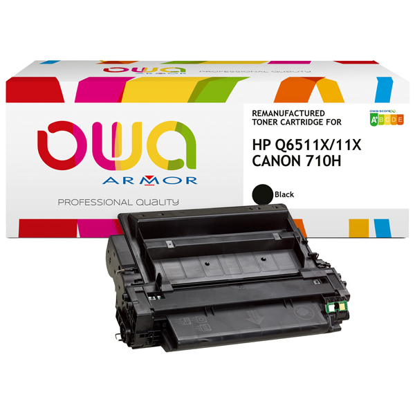 MD_ARMK12143 Armor - Toner Compatibile per Hp Q6511X - Nero - 12.000 pag - immagine 1