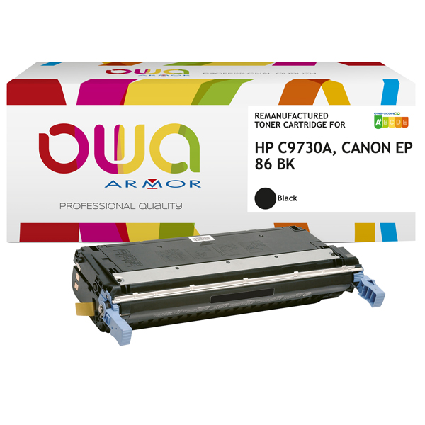 MD_ARMK12190 Armor - Toner Compatibile per Hp C9730A - Nero - 13.000 pag - immagine 1