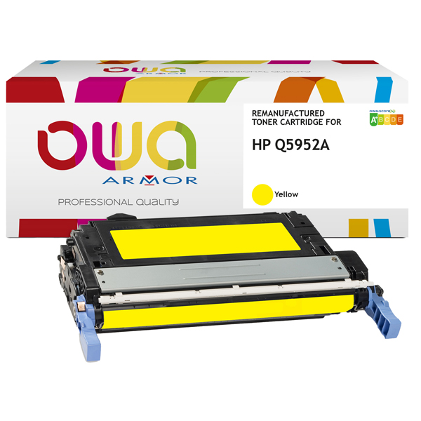 MD_ARMK12239 Armor - Toner Compatibile per Hp Q5952A - Giallo - 10.000 pag - immagine 1