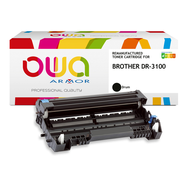 MD_ARMK12249 Armor - Tamburo Compatibile per Brother DR3100 - Nero - K12249OW - 25.000 pag - immagine 1