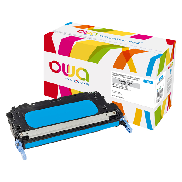 MD_ARMK12255 Armor - Toner Compatibile per Hp - Ciano - EP-717C - 4.000 pag - immagine 1