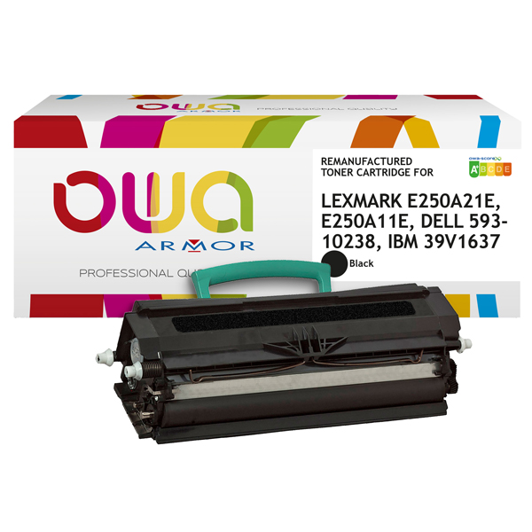 MD_ARMK12354 Toner nero per lexmarke250 350 352 450 - immagine 1