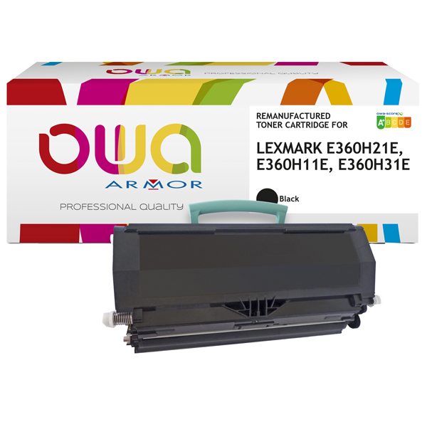 MD_ARMK15150 Armor - Toner Compatibile per Lexmark E360H21EE - Nero - 9.000 pag - immagine 1