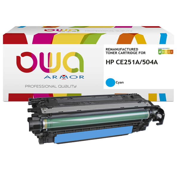 MD_ARMK15165 Armor - Toner Compatibile per Hp CE251A - Ciano - 7.000 pag - immagine 1