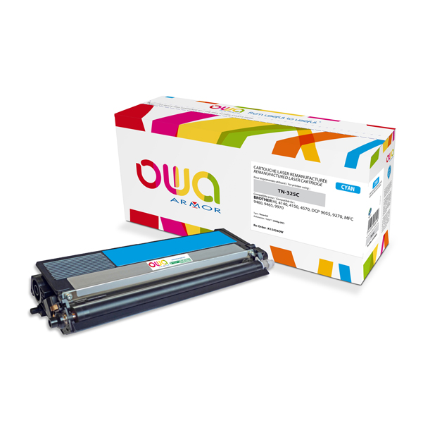 MD_ARMK15424 Armor - Toner Compatibile per Brother - Ciano - TN-325C - 3.500 pag - immagine 1