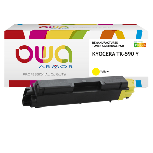 MD_ARMK15488 Armor - Toner Compatibile per Kyocera TK-590Y - Giallo - 5.000 pag - immagine 1