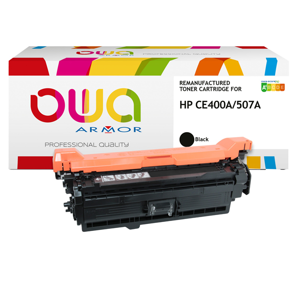 MD_ARMK15536 Armor - Toner Compatibile per Hp CE400A- Nero - 5.500 pag - immagine 1