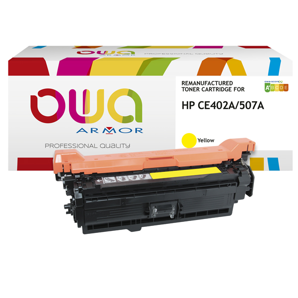 MD_ARMK15540 Armor - Toner Compatibile per Hp 507X - Giallo - CE402A - 6.000 pag - immagine 1