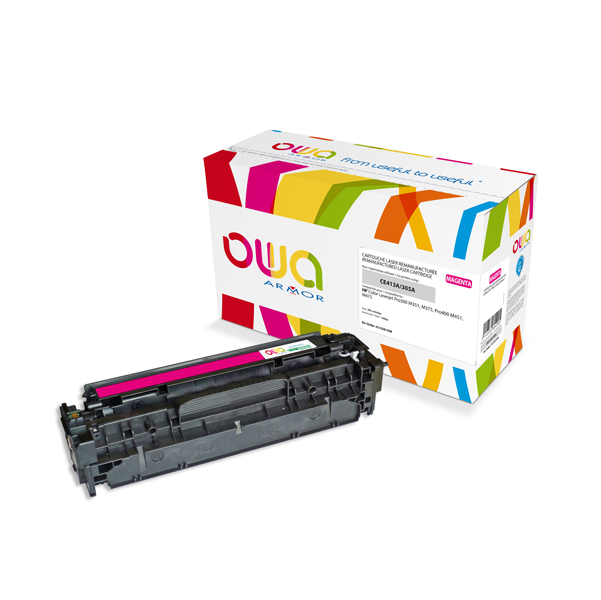 MD_ARMK15581 Armor - Toner Compatibile per Hp - Magenta - CE412A - 2.600 pag - immagine 1