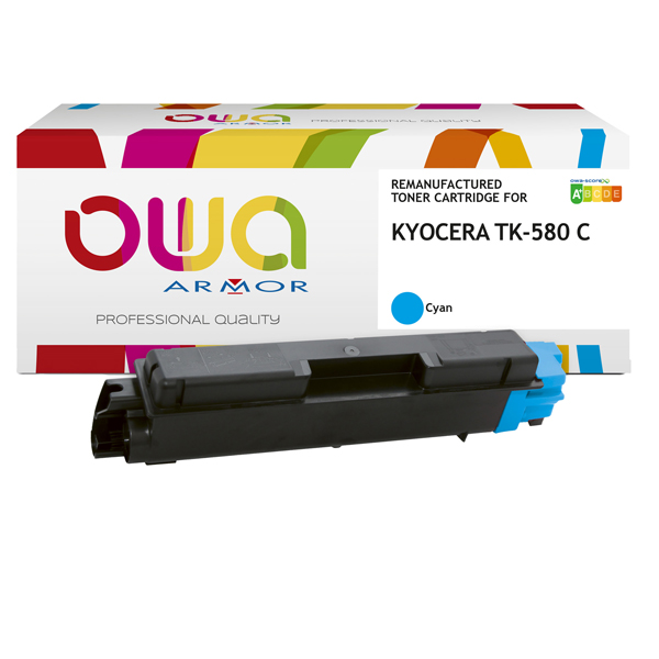 MD_ARMK15606 Armor - Toner Compatibile per Kyocera TK-580C - Ciano - 2.800 pag - immagine 1
