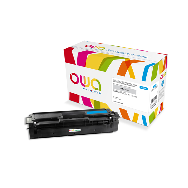 MD_ARMK15624 Armor - Toner Compatibile per Hp/Samsung - Ciano - CLT-C504S - 1.800 pag - immagine 1