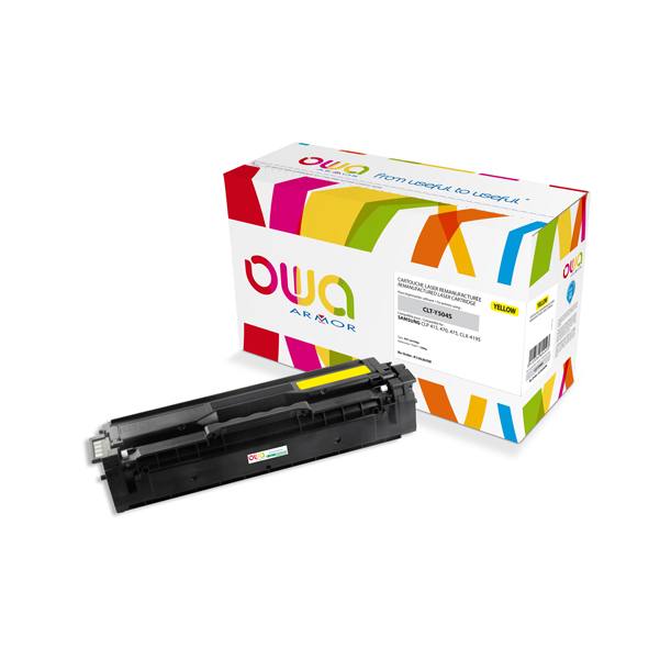 MD_ARMK15626 Armor - Toner Compatibile per Hp/Samsung - Giallo - CLT-Y504S - 1.800 pag - immagine 1