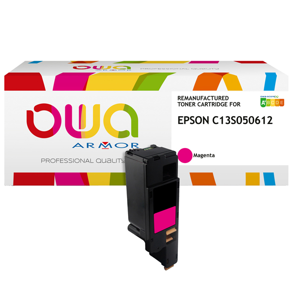 MD_ARMK15633 Armor - Toner Compatibile per Epson C13S050612 - Magenta - 1.400 pag - immagine 1