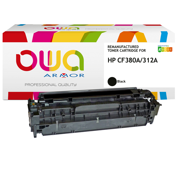MD_ARMK15748 Armor - Toner Compatibile per Hp CF380A- Nero - 2.400 pag - immagine 1
