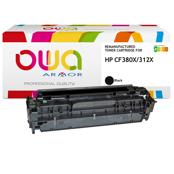 MD_ARMK15749 Armor - Toner Compatibile per Hp CF380X- Nero - 4.400 pag - immagine 1
