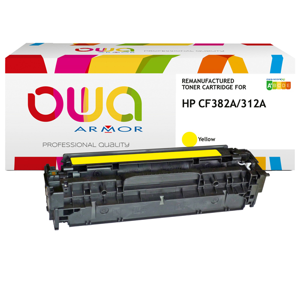 MD_ARMK15752 Armor - Toner Compatibile per Hp CF382A - Giallo - 2.700 pag - immagine 1