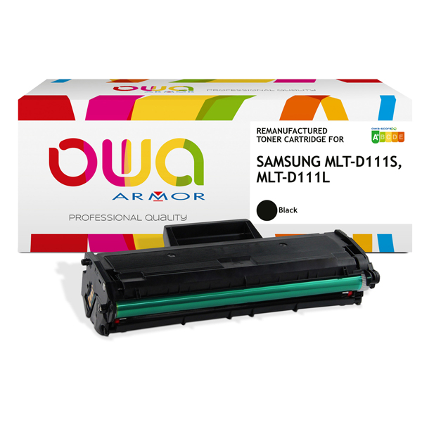 MD_ARMK15804 Armor - Toner Compatibile per Hp/Samsung - Nero - mlT-D111S - 2.000 pag - immagine 1