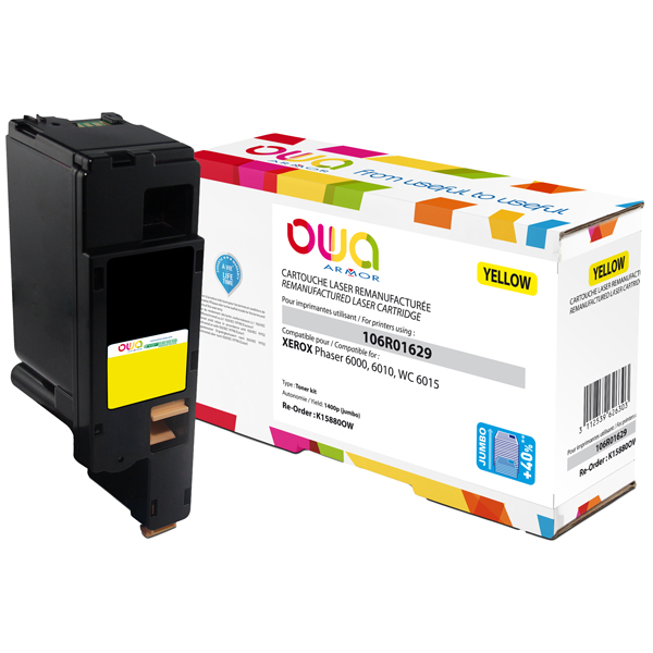 MD_ARMK15880 Armor - Toner Compatibile per Xerox Phaser 6000 - Giallo - 106R01629 - 1.400 pag - immagine 1