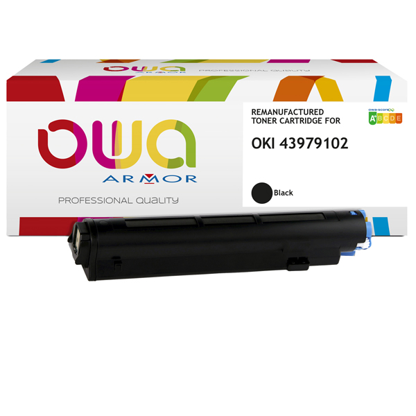 MD_ARMK15924 Armor - Toner Compatibile per Oki - Nero - 43979102 - 3.500 pag - immagine 1