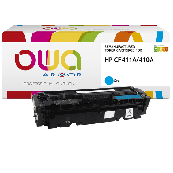 MD_ARMK15943 Armor - Toner Compatibile per Hp - Ciano - CF411A - 2.300 pag - immagine 1