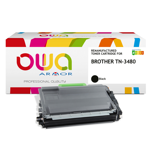 MD_ARMK15964 Armor - Toner Compatibile per Brother - Nero - TN3480 - 8.000 pag - immagine 1